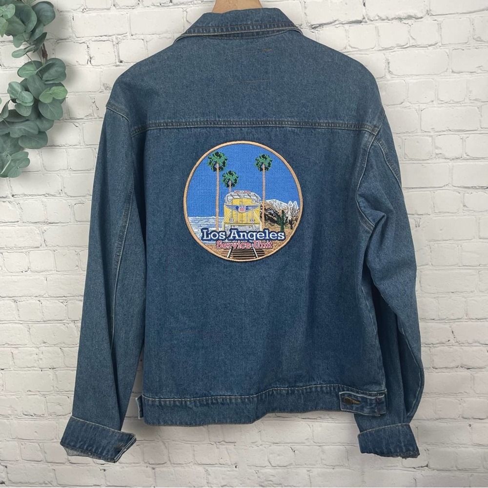 UNION PACIFIC NWT Courage to Care 150 Year Anniversary Denim Jacket XL